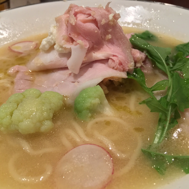 特製鶏白湯ラーメン(新潟三宝亭 東京ラボ中目黒店)