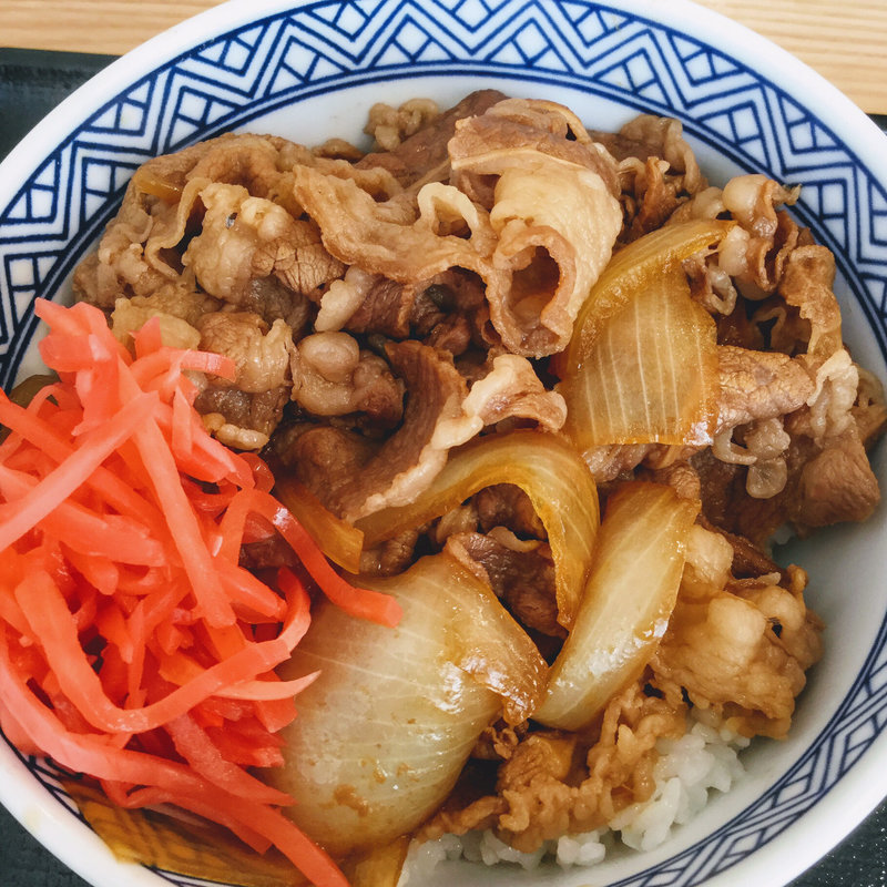 牛丼(吉野家 市役所通り蒲郡店)