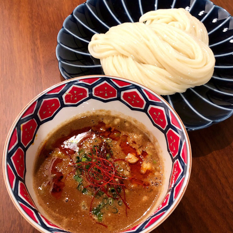 坦々つけうどん(つけウドン専門ト酒ト料理 花雷 烏丸店)