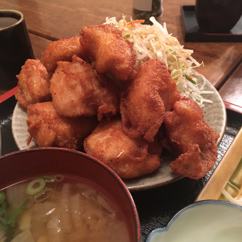 とりからあげ定食(おかずや千代)
