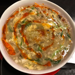塩サンラー麺(庄和飯店)