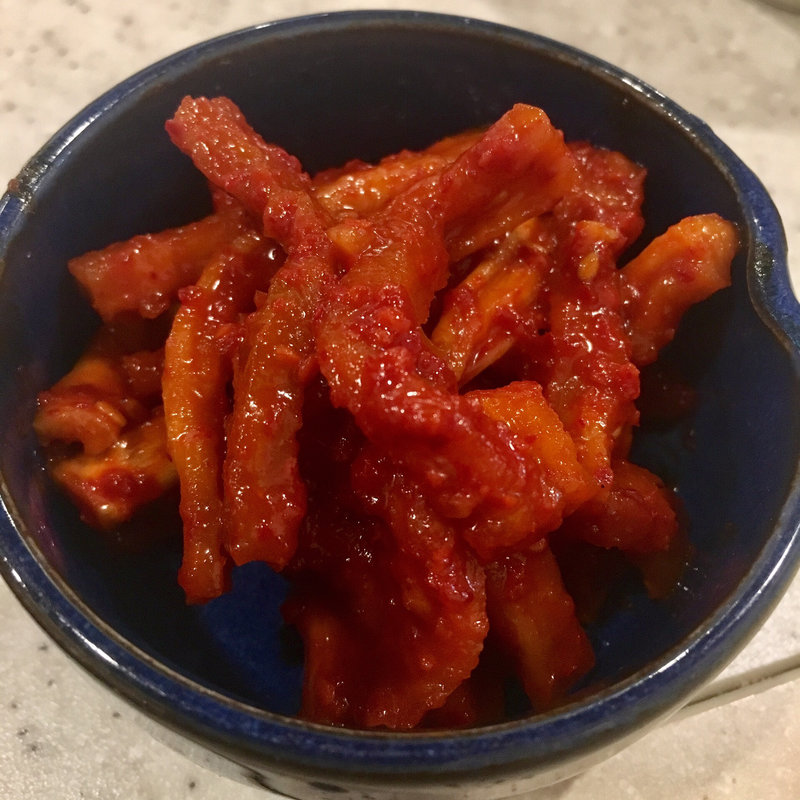 切干大根キムチ(串カツ田中 すすきの店)