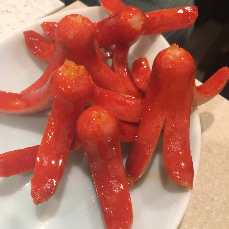 タコさんウィンナー炒め(串カツ田中 すすきの店)