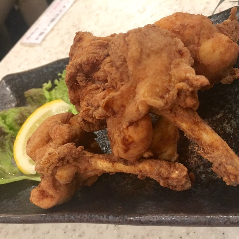 チューリップ唐揚げ(串カツ田中 すすきの店)