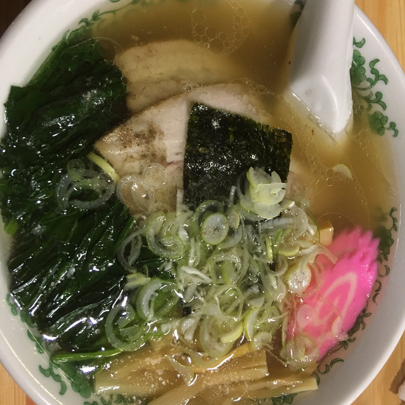 塩ラーメン(味のむろ市 （あじのむろいち）)