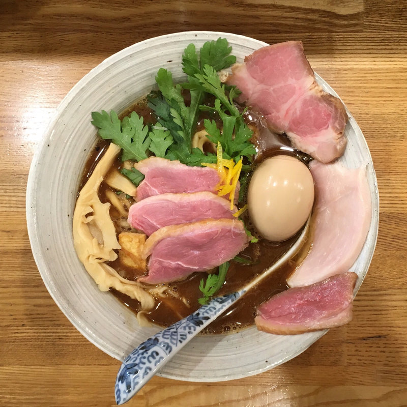 味玉肉増し赤味噌そば(中華そば きなり)