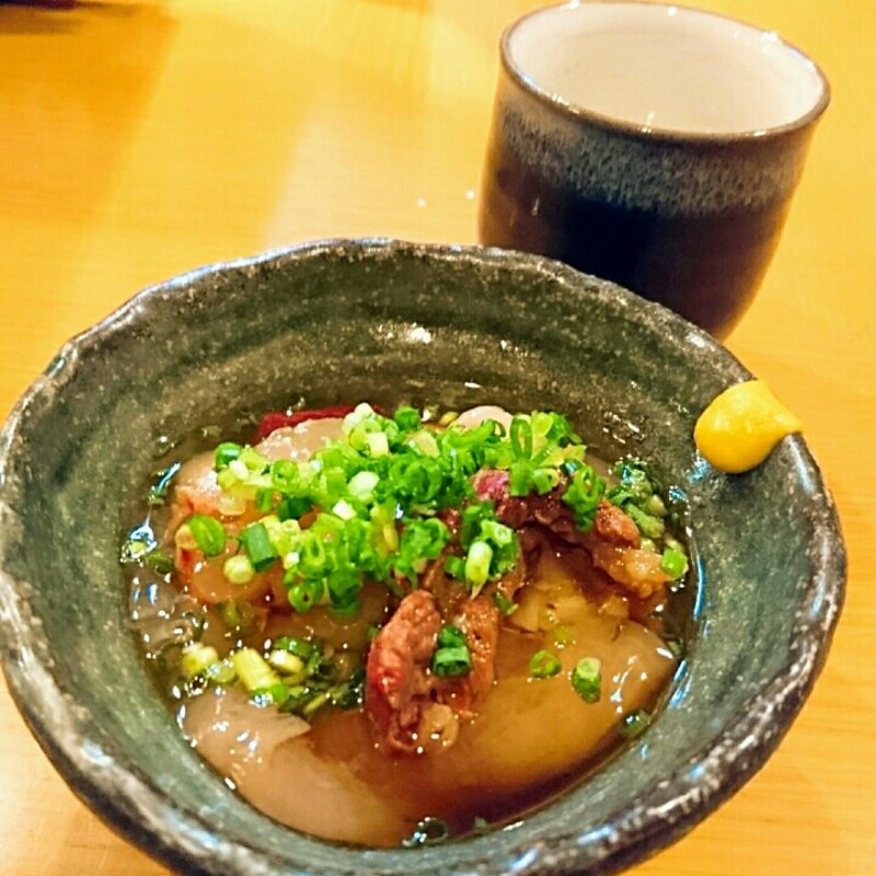 鯨のスジポン(隠・台所 久岡家)