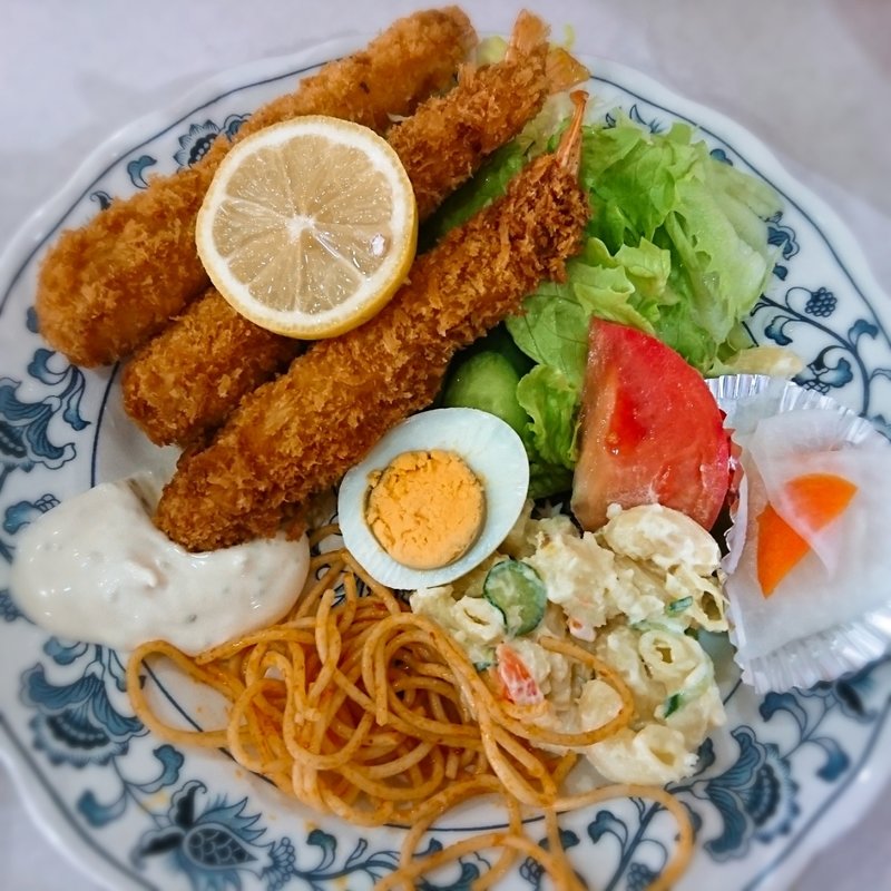 エビフライ定食(シュガー)