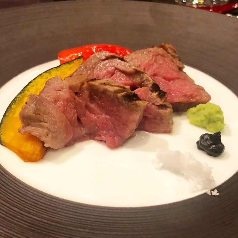 ステーキ(THE SODOH HIGASHIYAMA KYOTO （ザソウドウ東山京都【旧店名】 THE GARDEN ORIENTAL KYOTO）)