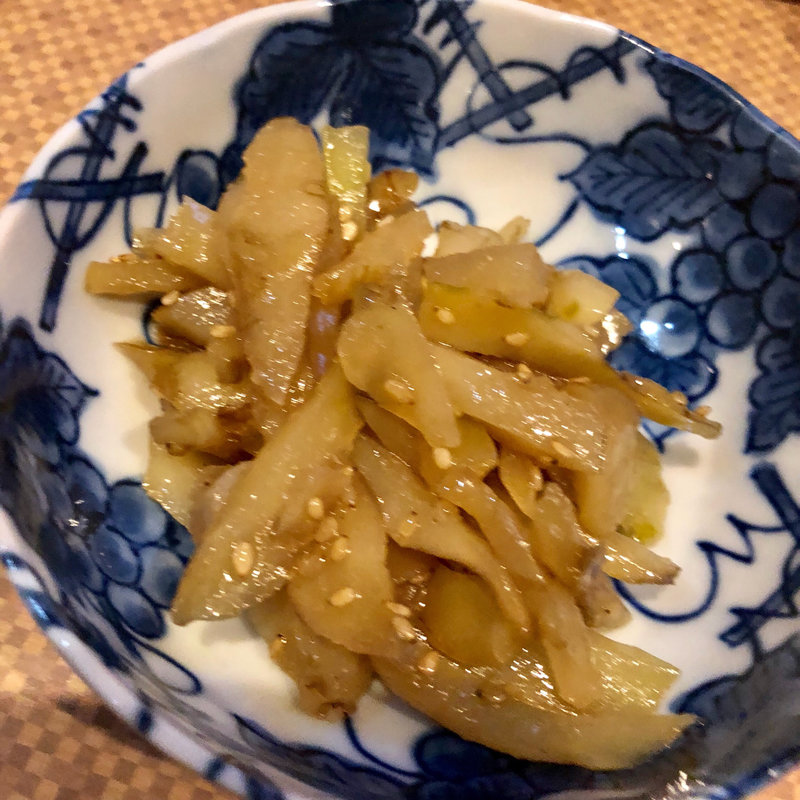 菊芋のきんぴら(あいちゃん)