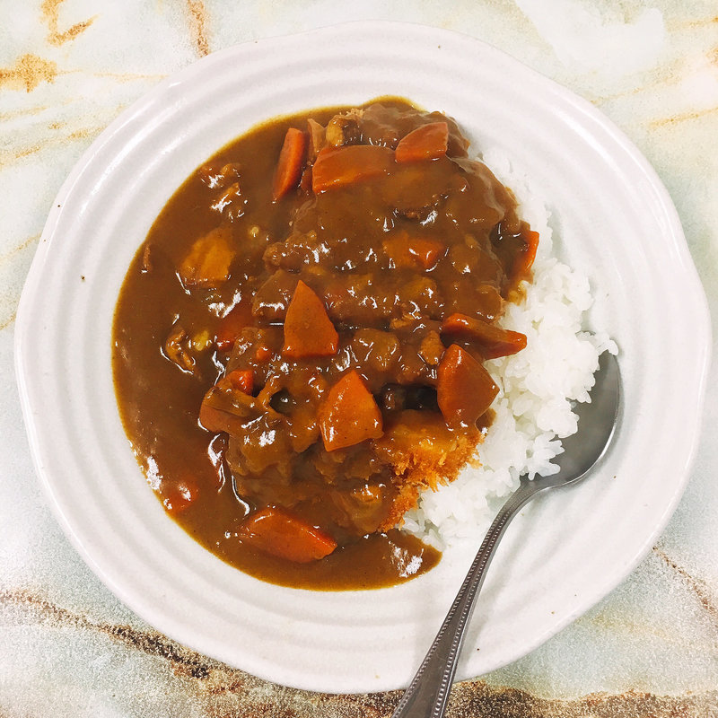 カツカレー(お食事　まるやま )