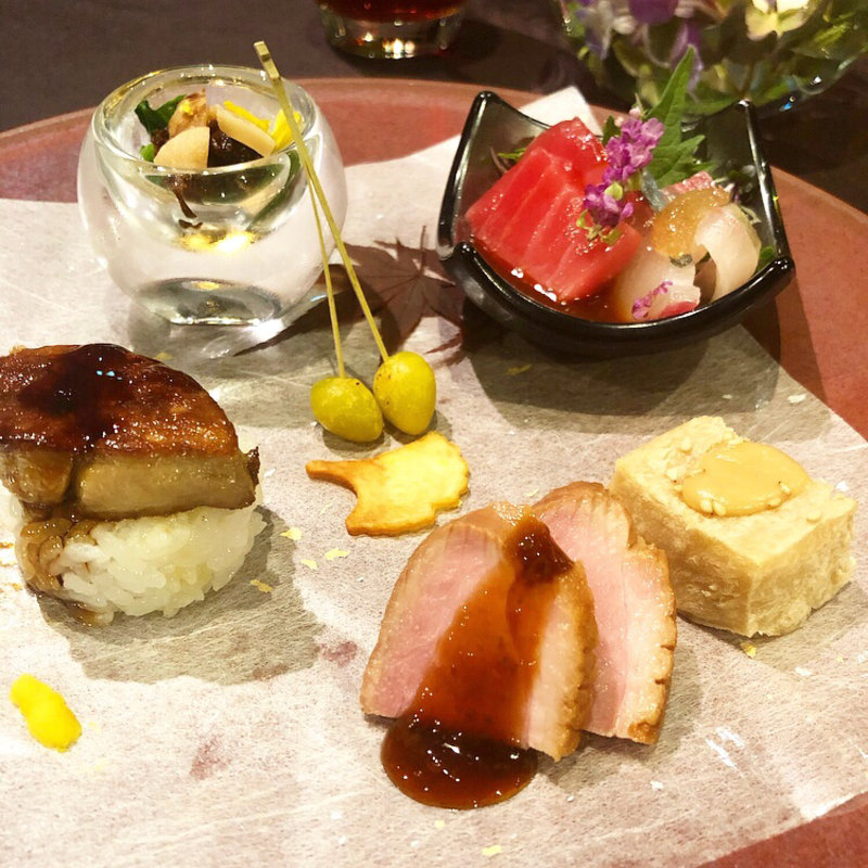 前菜(THE SODOH HIGASHIYAMA KYOTO （ザソウドウ東山京都【旧店名】 THE GARDEN ORIENTAL KYOTO）)