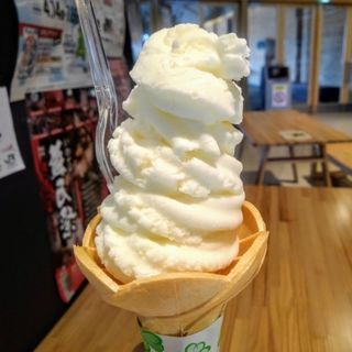 どぶろくアイス(道の駅 平泉 レストラン)