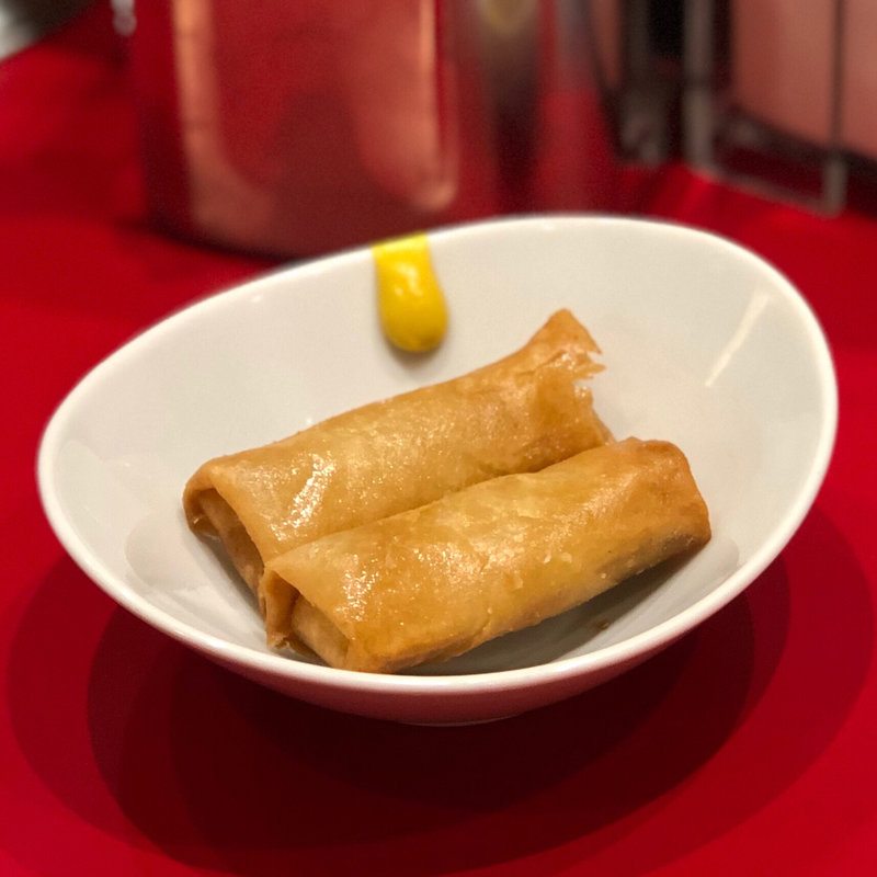 春巻(肉あんかけチャーハン 炒王 新宿西口店)