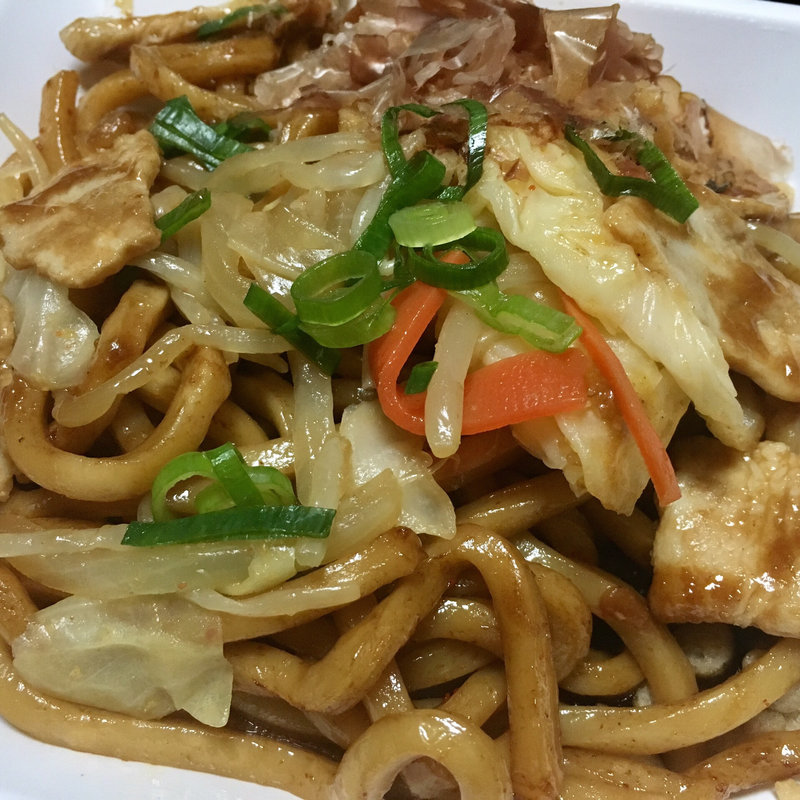 肉たっぷり！ソース焼うどん(セブン-イレブン 札幌南９条西７丁目店)