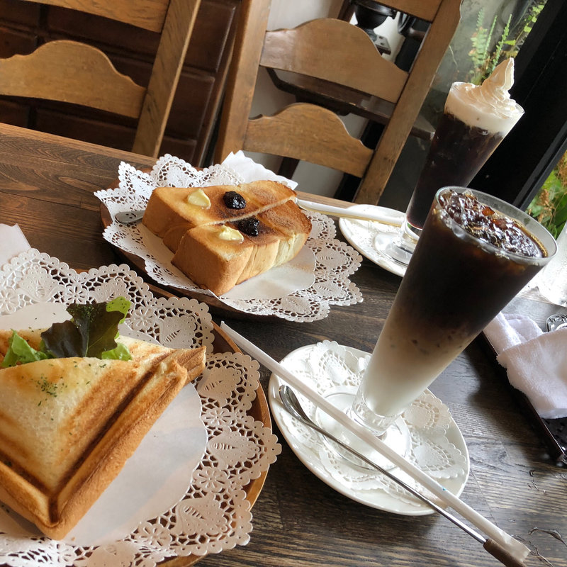 トースト(珈琲専科にーちぇ)