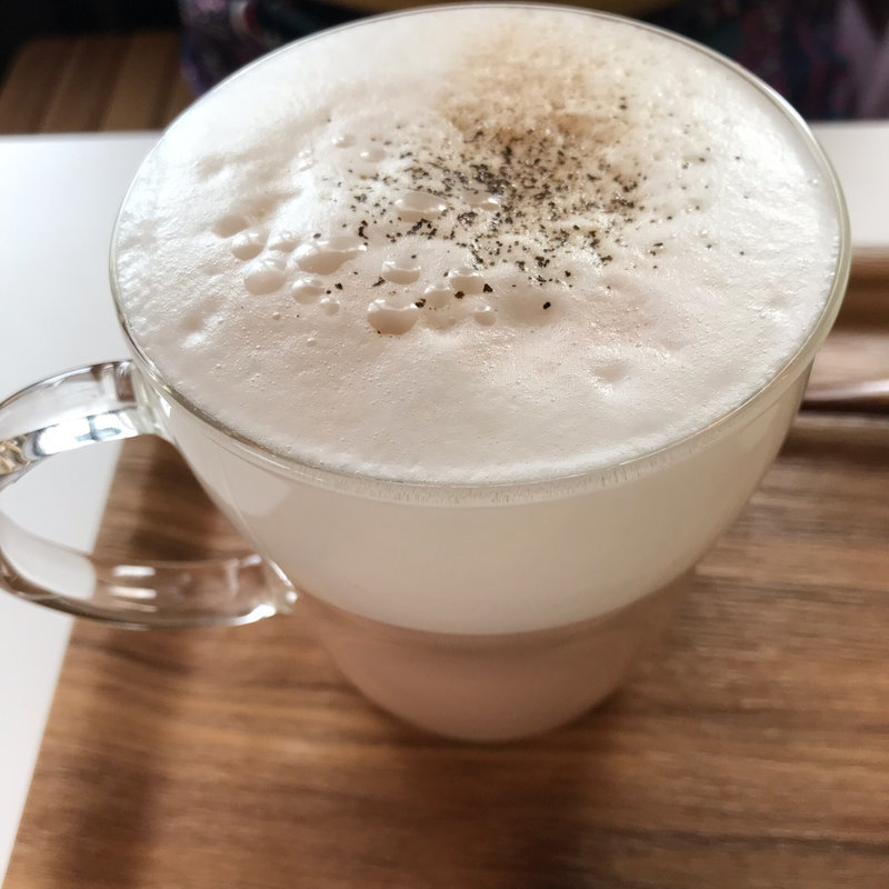 ほうじ茶ラテ(ティースタンド れいほう茶 )