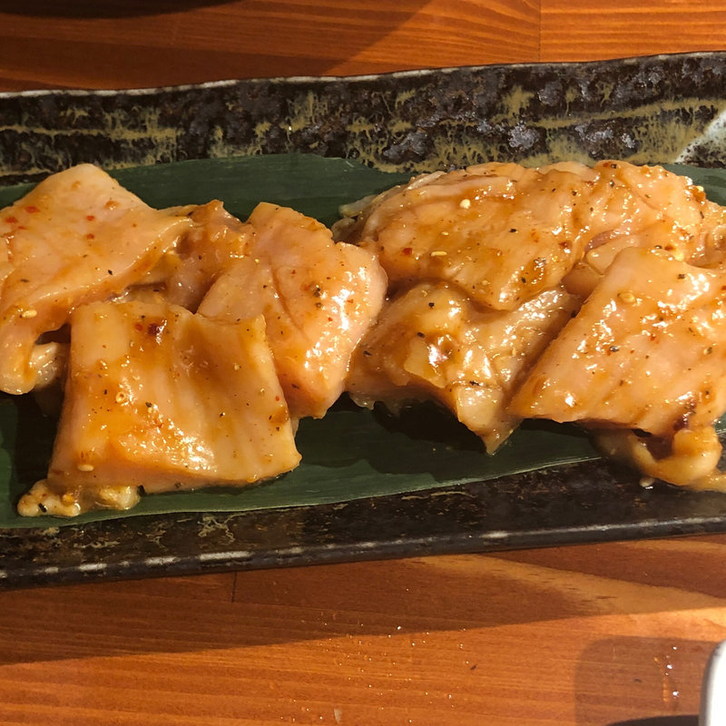 牛の上ミノ(炭火焼肉 ぐら)