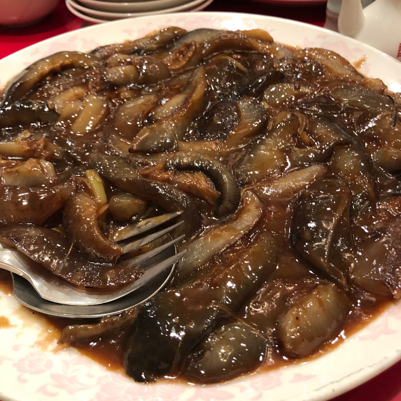 ナマコのくず煮 中盆(大成閣 （タイセイカク）)