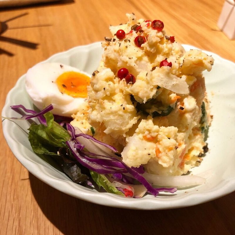 ポテサラ(鶏と野菜 炭焼 久三酉)