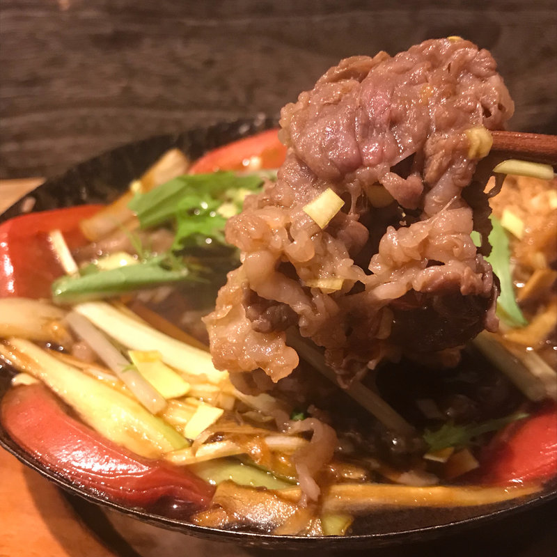 尾崎牛とトマトのすき焼き(ふるけん)