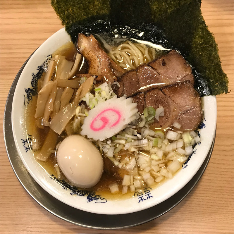 煮干しそば 全部のせ(煮干しそば流。)