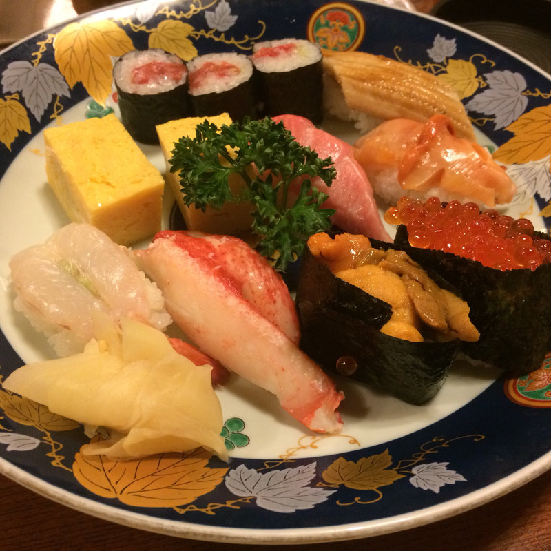 特上にぎり(鮨善 本店)