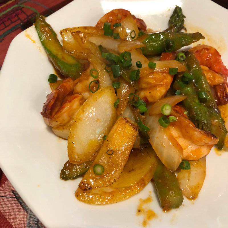 アスパラエビチリ(N e p a l i C h u l o (ネパーリチュロ))