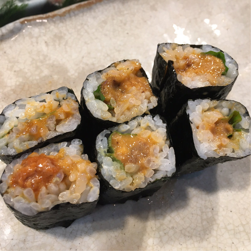 ウニ紫蘇巻き(みなと寿司 横浜総本店)