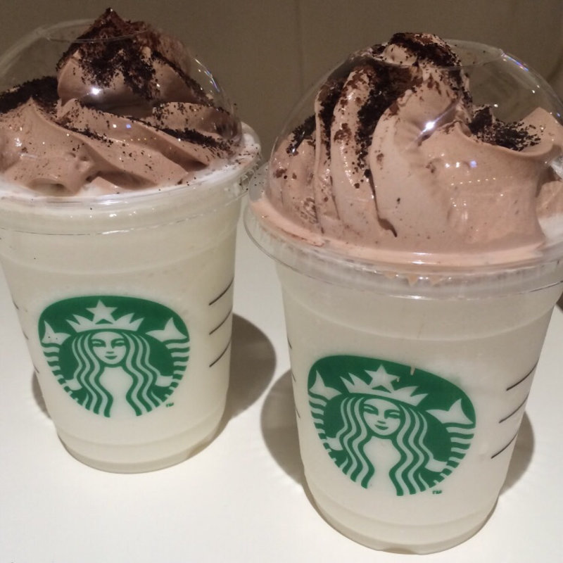 ホワイトチョコレートアンドエスプレッソフラペチーノ(スターバックス・コーヒー 新千歳空港店)