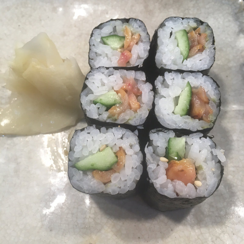 ひもキュー巻き(みなと寿司 本店)