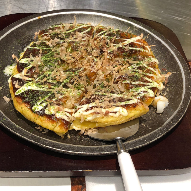 ぬかるみ焼(ぷれじでんと千房 シェラトン都ホテル大阪店)