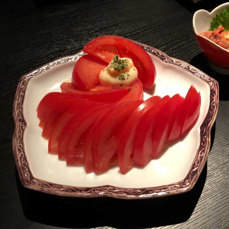 冷やしトマト(串揚げ 揚音)