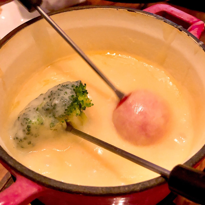 チーズフォンデュ(チーズキッチン ラクレ 銀座)