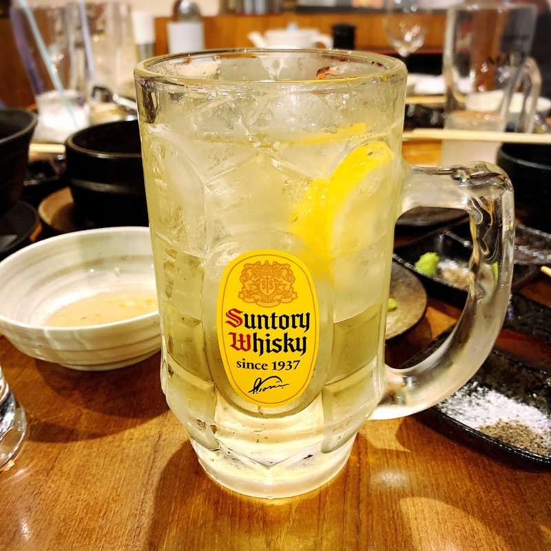 メガハイボール(焼肉市場めぐろや本店)