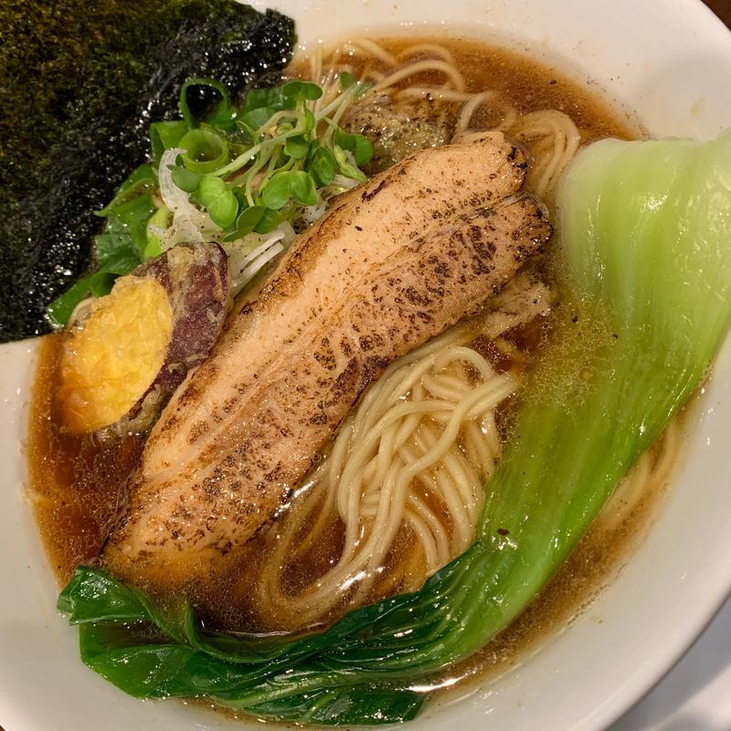 魚だしの中華そば(山麺)