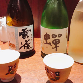 日本酒 雲雀 純米酒(六ヶ城 （ろっかんじょう）)