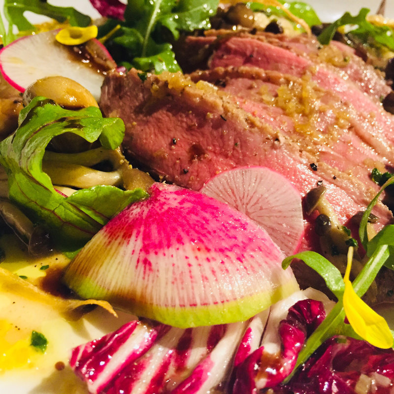 鴨のサラダ(フィールナチュレワカ （feel nature Waka）)