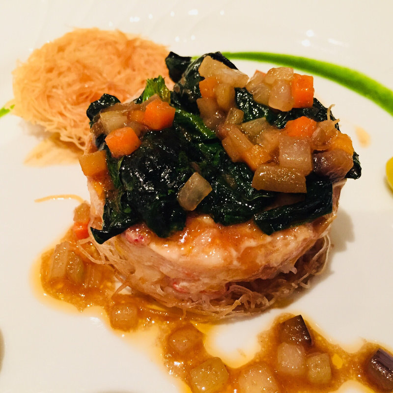 たらば蟹のラーメンサンド(ミディソレイユ )