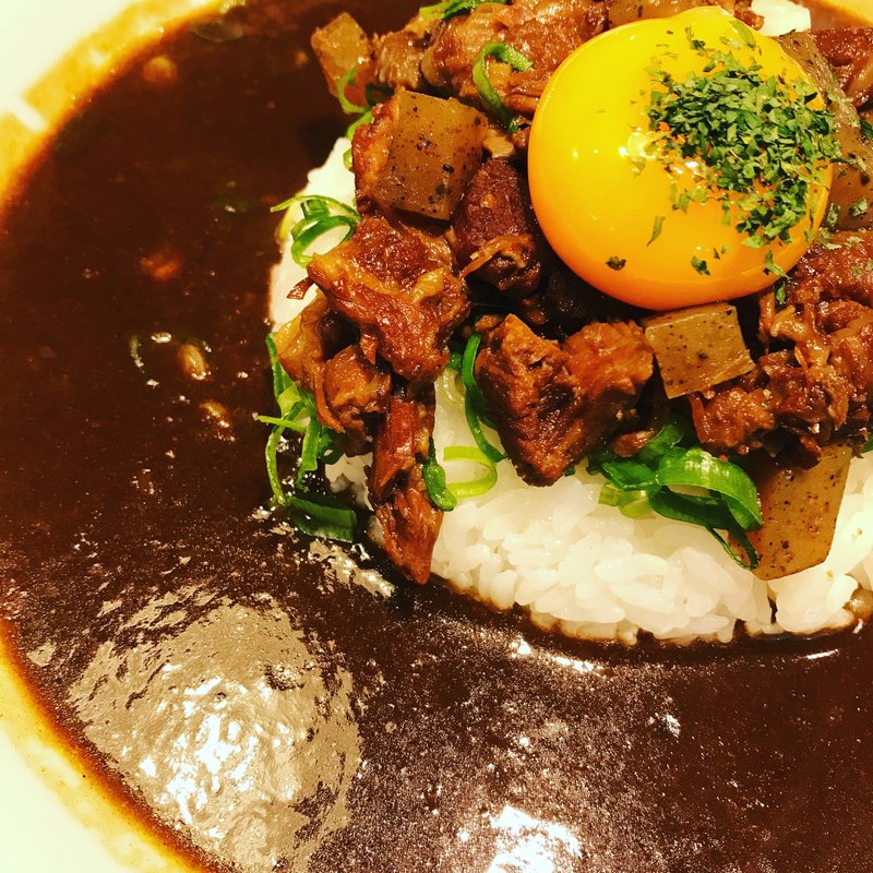 牛すじカレー(タジマヤ Whityうめだ店 （TAJIMAYA）)