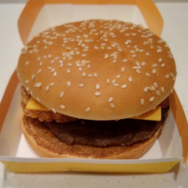 アイダホバーガーセット(マクドナルド)