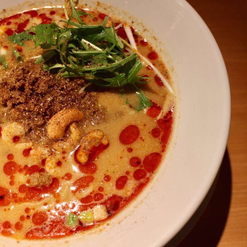 汁あり担担麺/シビれる(175°DENO 担担麺 札幌南口店)