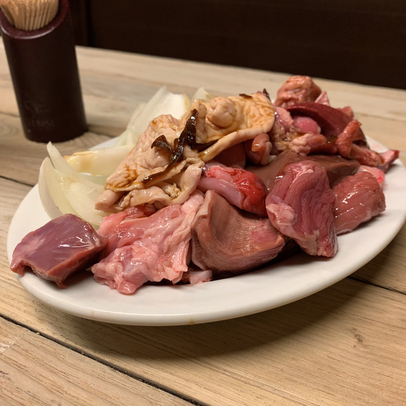 ホルモン盛り合わせ 小盛り(炭火ホルモン焼 夏冬)