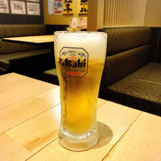 生ビール(麺酔い すする 結庵)