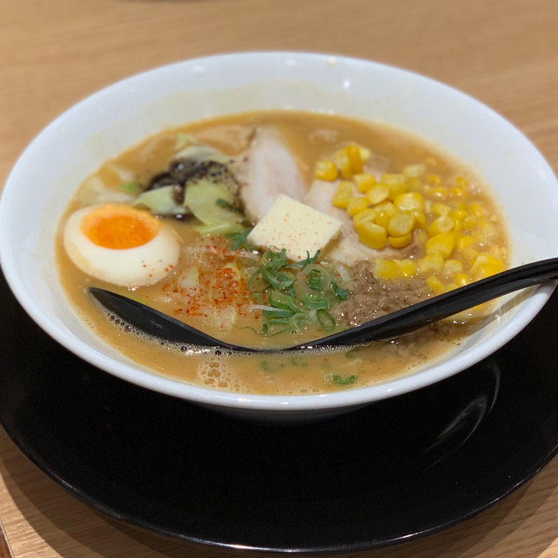 味噌バターコーンラーメン(北野八番亭 クリスタ長堀店)