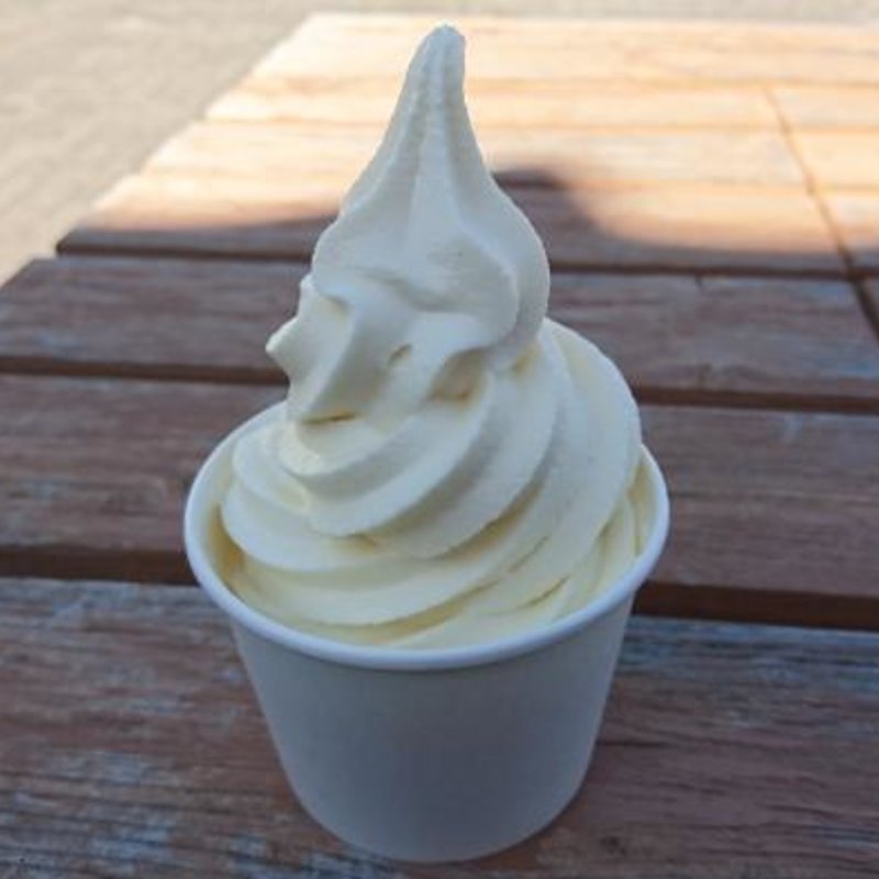 ほぺ落ちソフト＆ヨーグルト(信州蔦木宿)