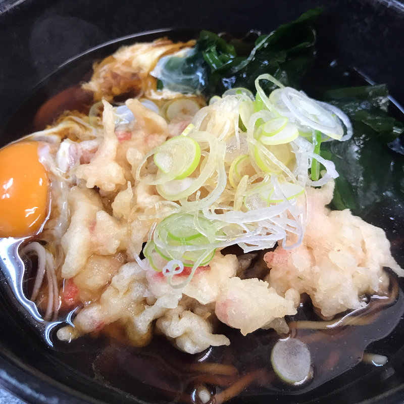 天たま ワカメそば(ひさご)