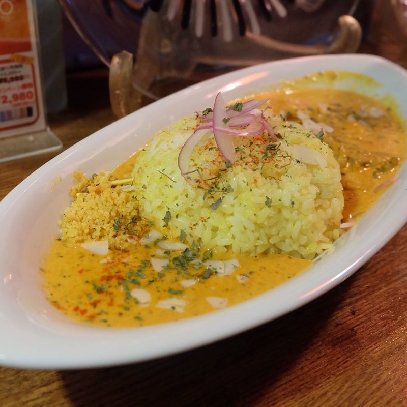 エビトマトクリームクラッシュカレー(The Modern Lovers)