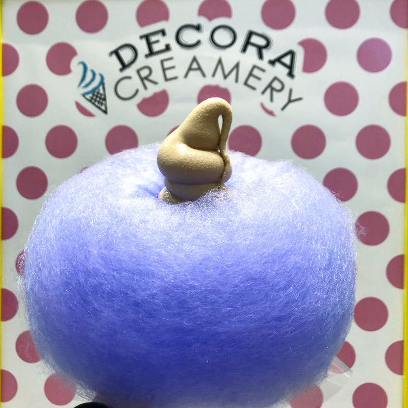 コットンキャンディソフトクリーム(Decora Creamery)