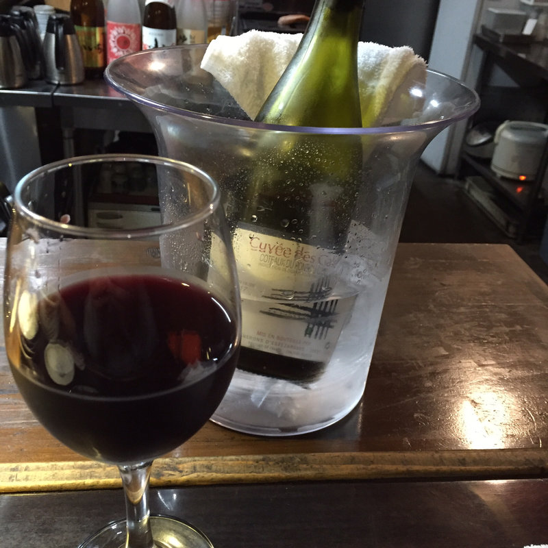 赤ワイン(肉の雷橋)